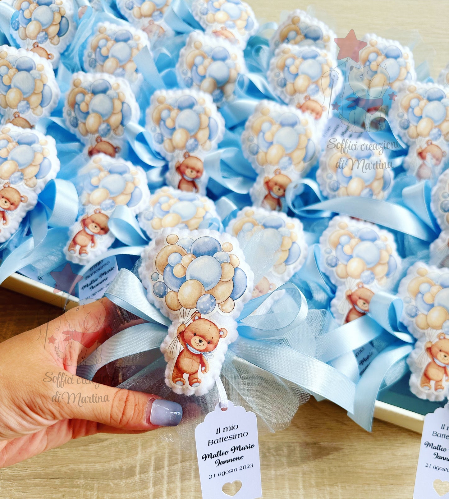 Sacchettini con calamita stampa