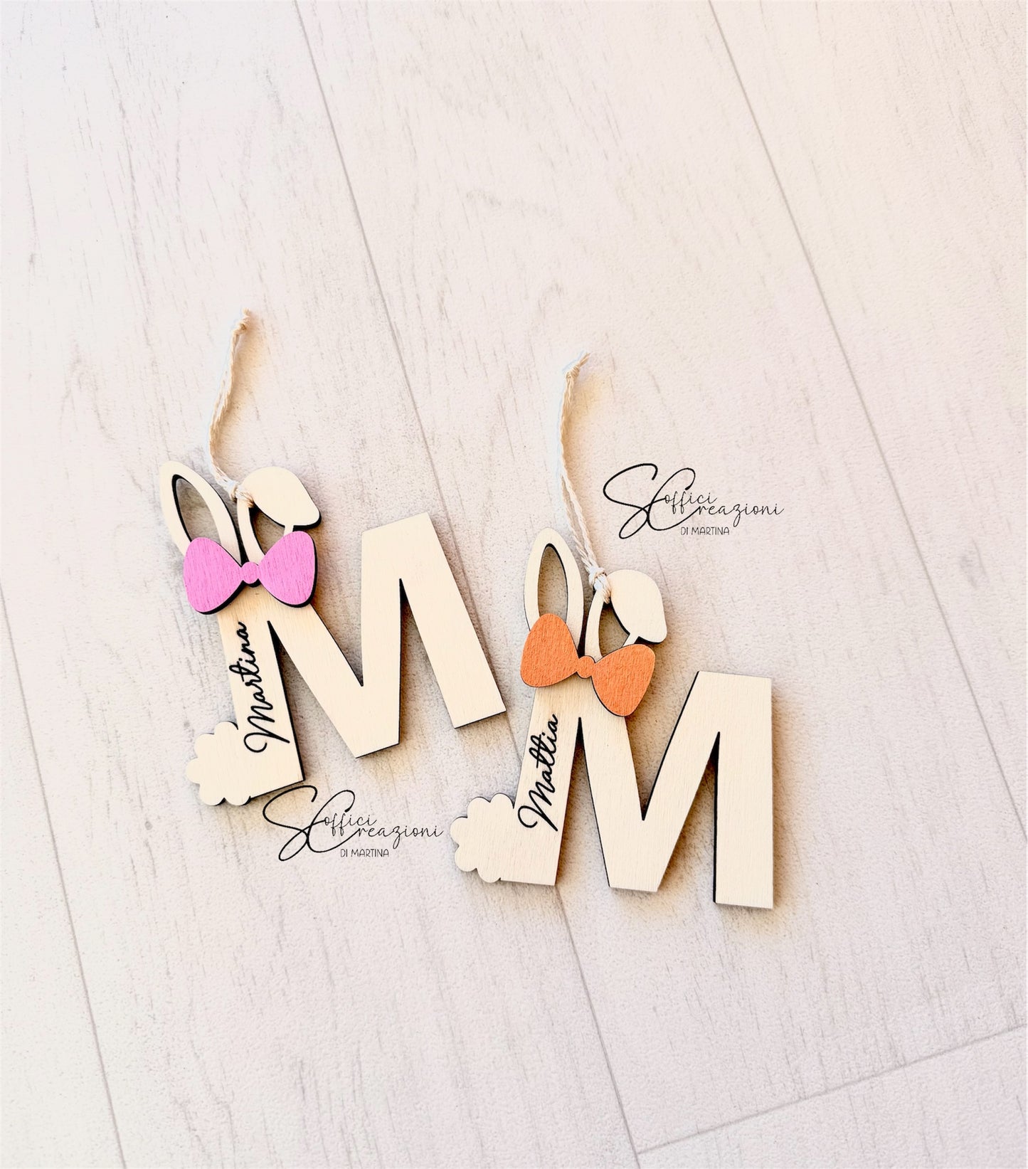 Decorazione iniziale pasqua personalizzata