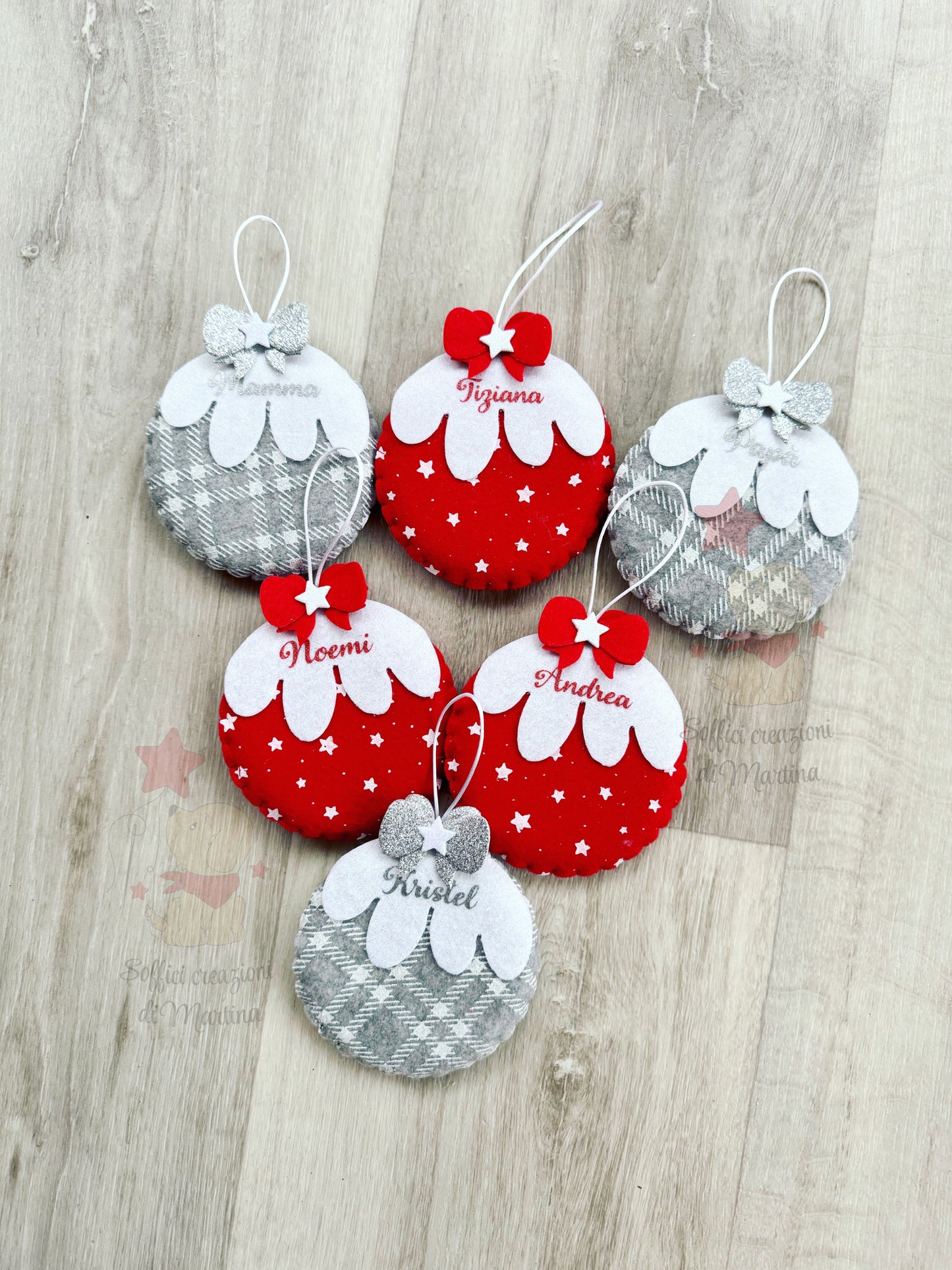 Pallina di Natale con nome