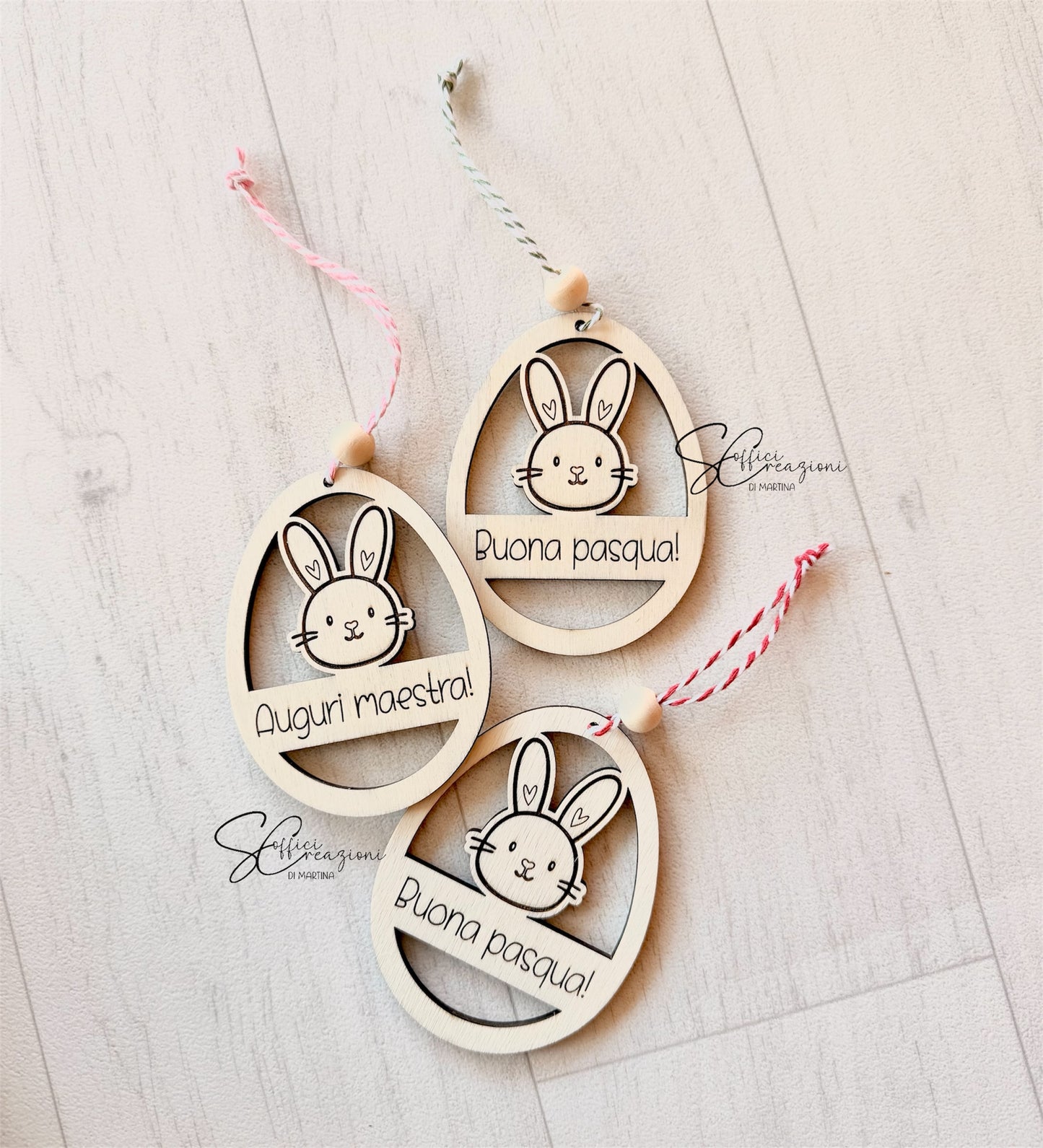 Decorazione ovetto pasqua personalizzato