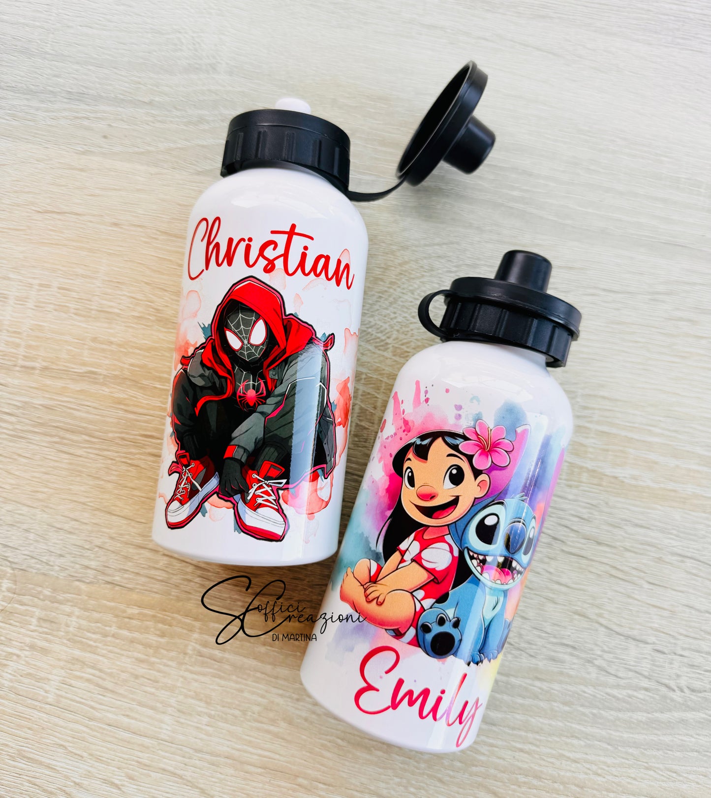 Borraccia personalizzata asilo o adulto