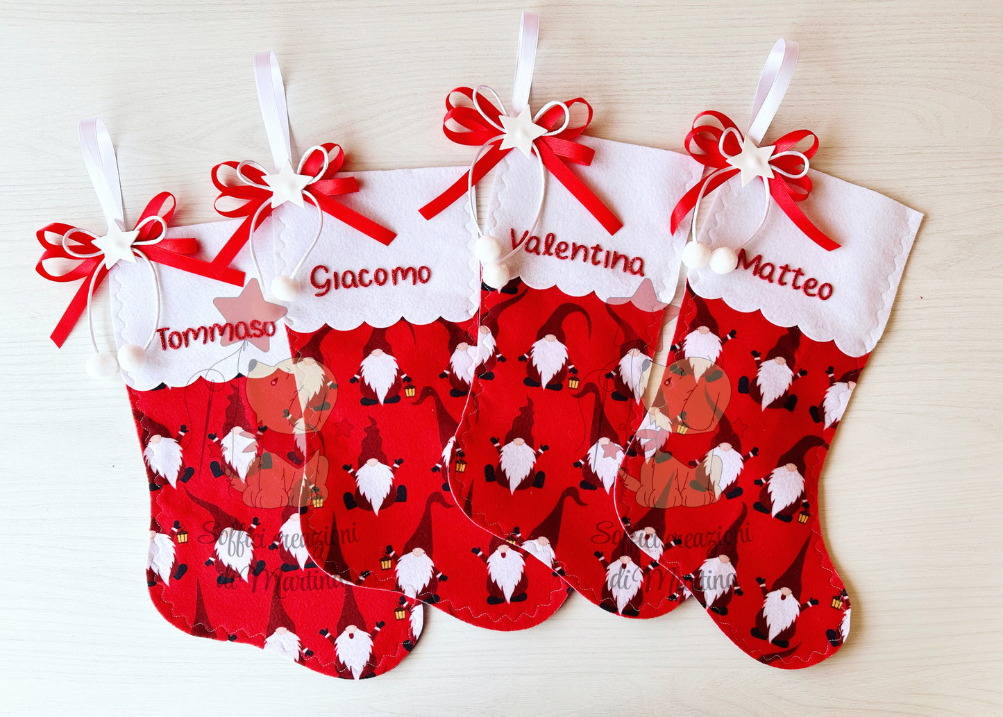 Calza Befana personalizzata