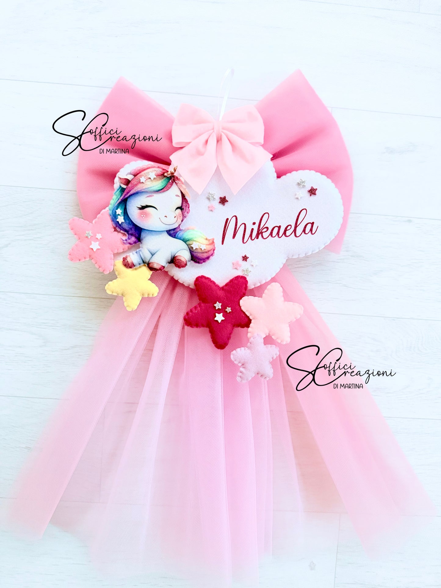 Fiocco nascita unicorno