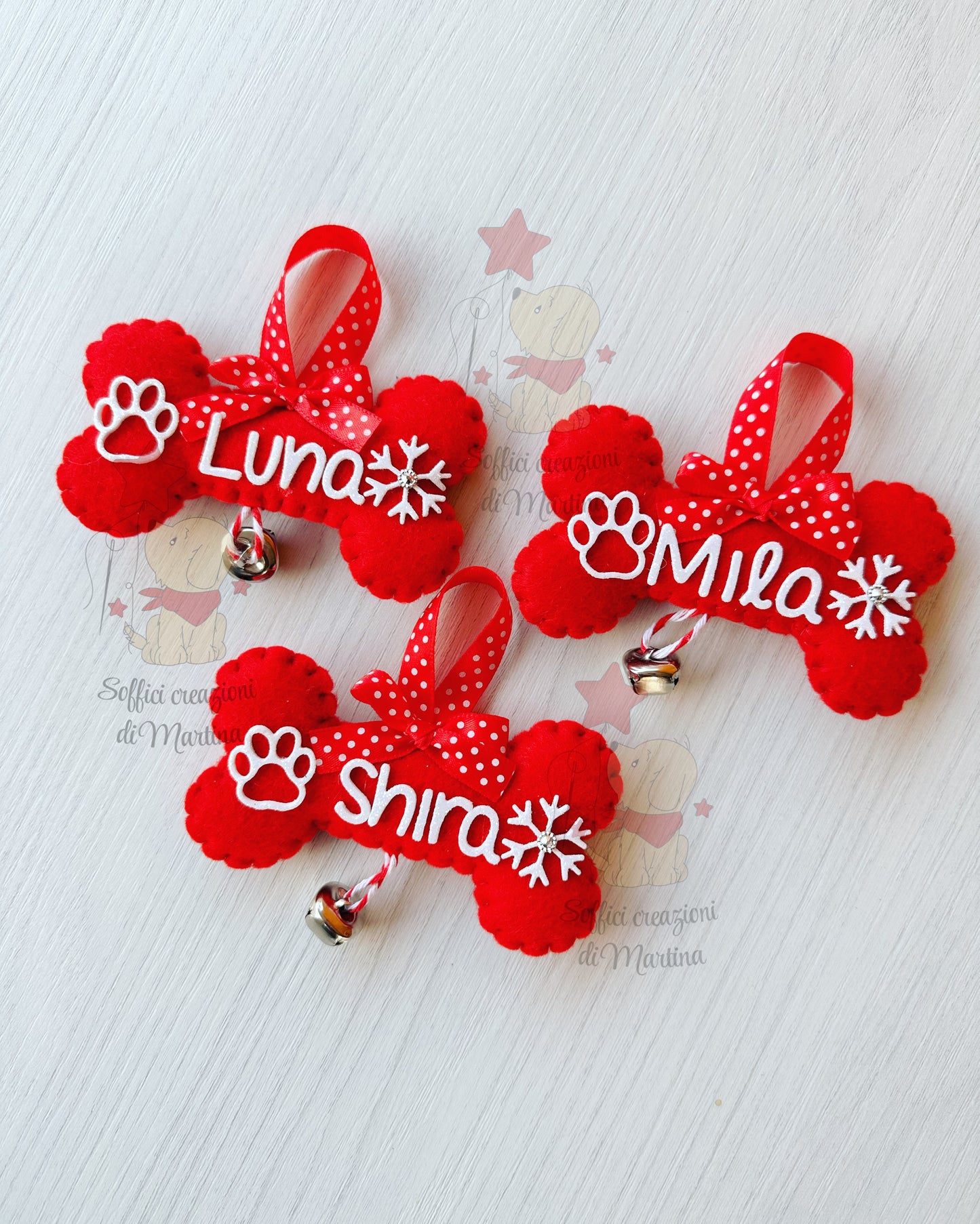 Addobbo natalizio osso