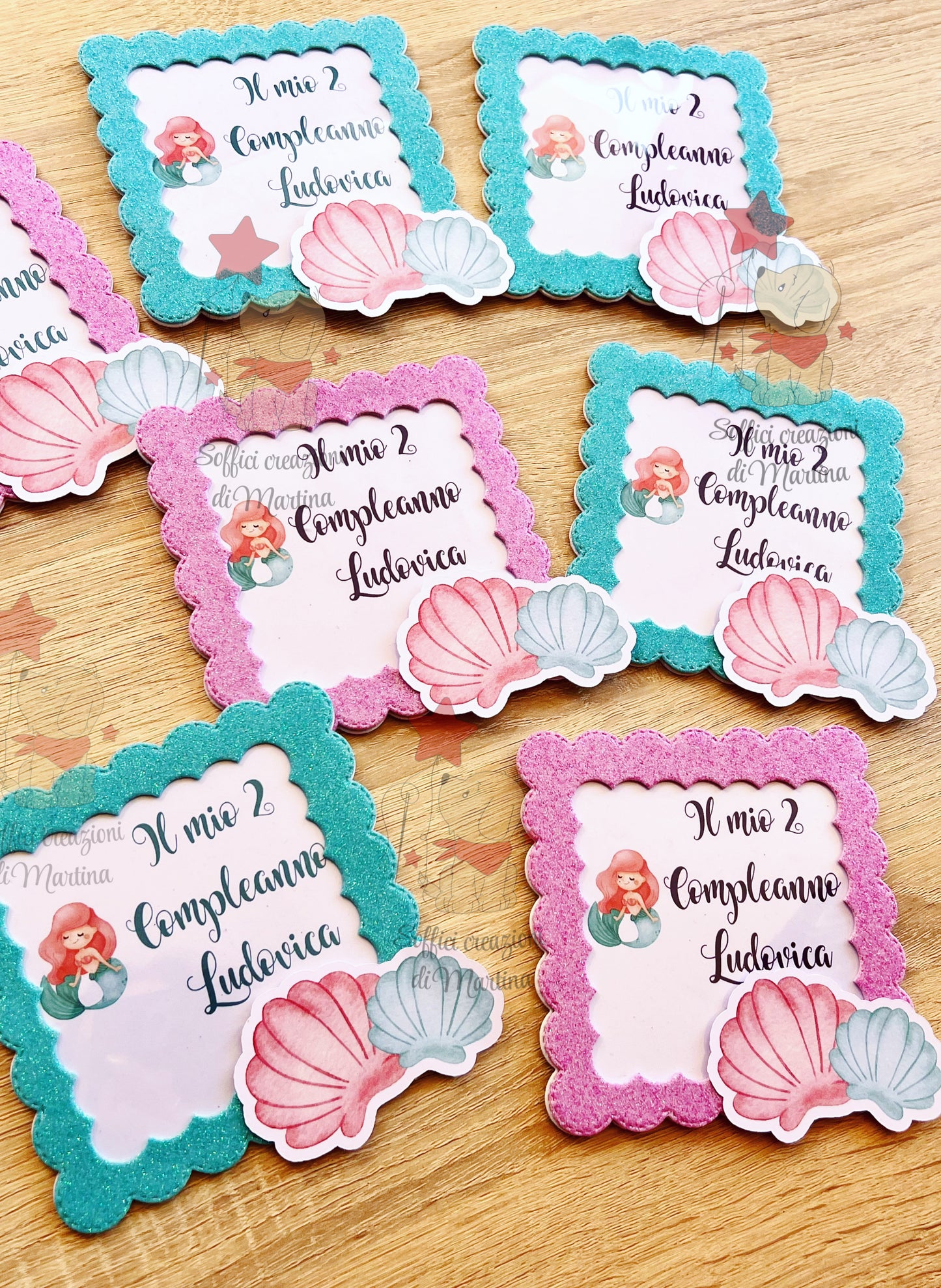 Bomboniera portafoto quadrata