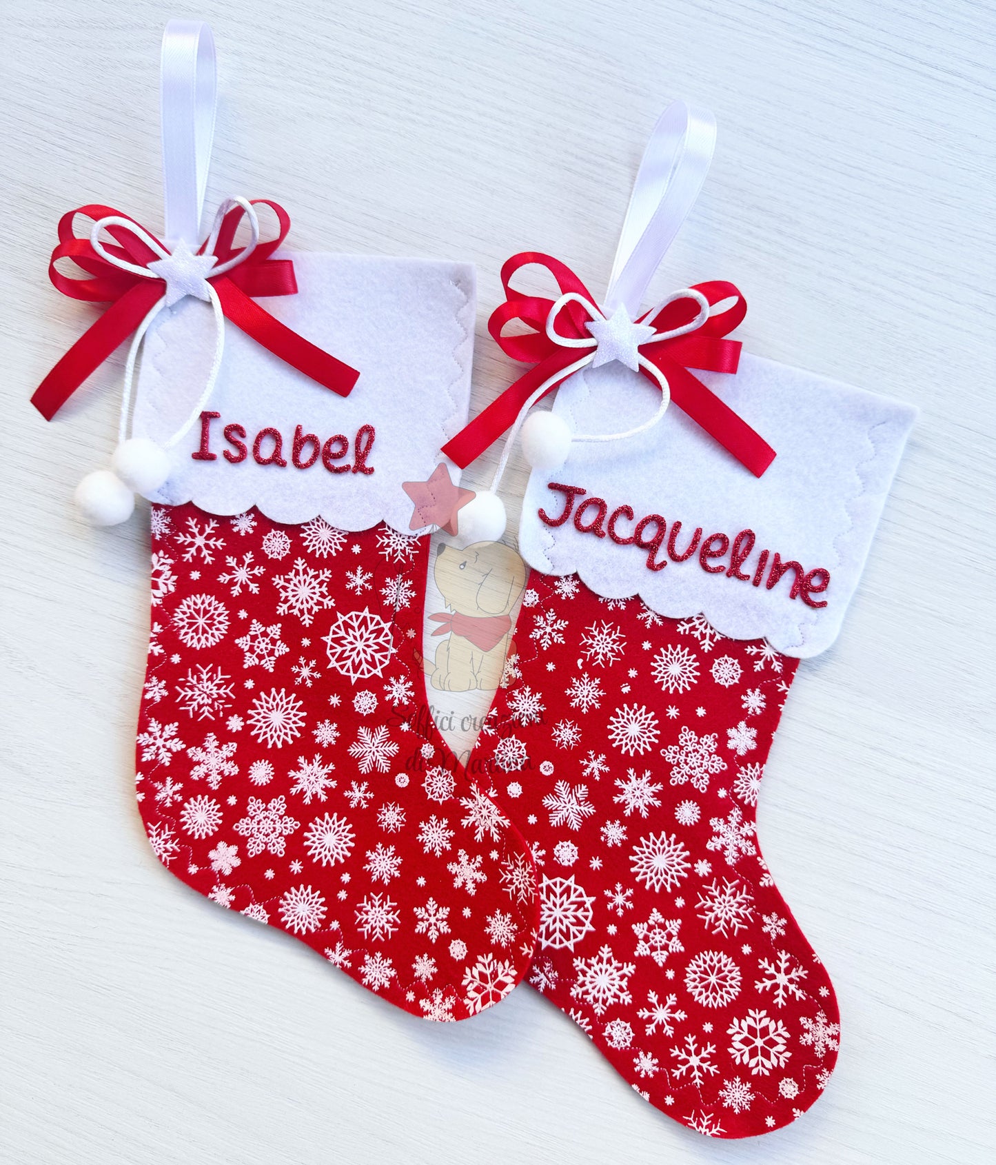 Calza Befana personalizzata