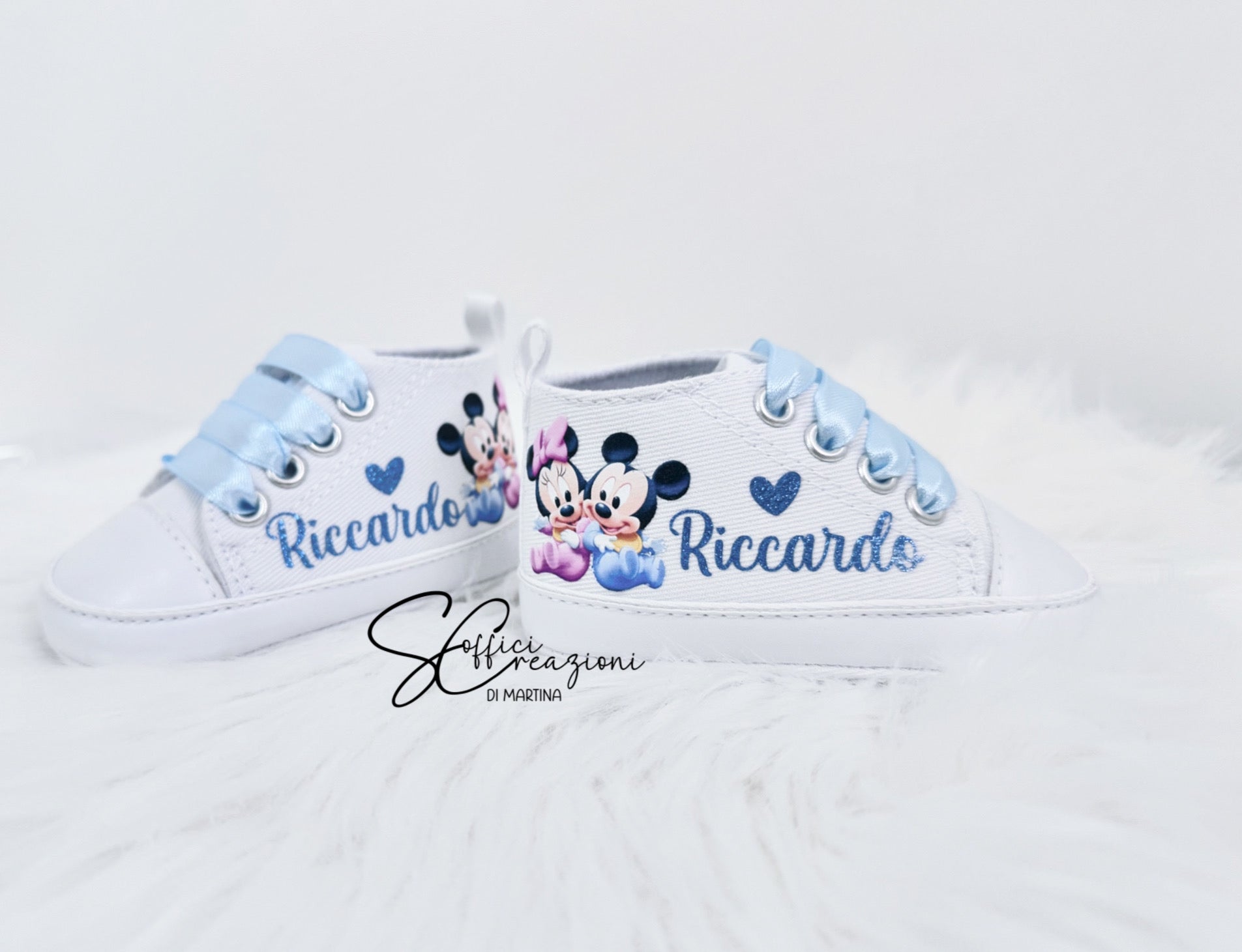 Scarpe neonato personalizzate – Soffici Creazioni di Martina