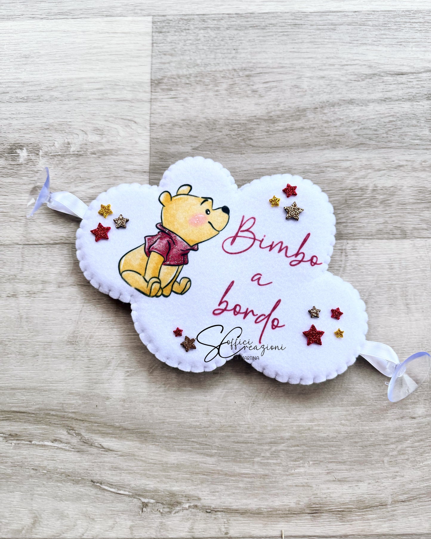 Bimbo a bordo winnie Pooh