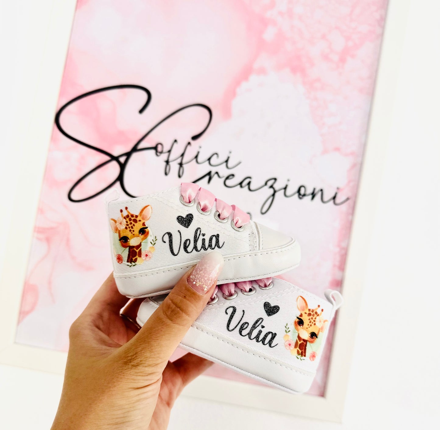 Scarpe neonato personalizzate