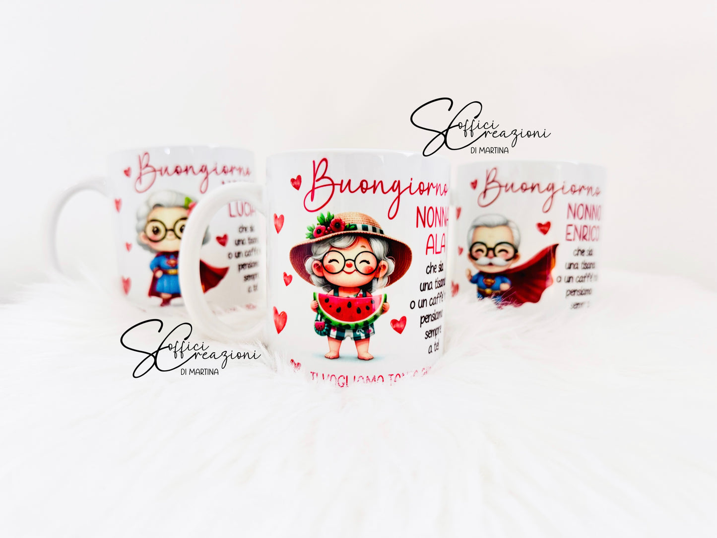 Tazza personalizzata nonni