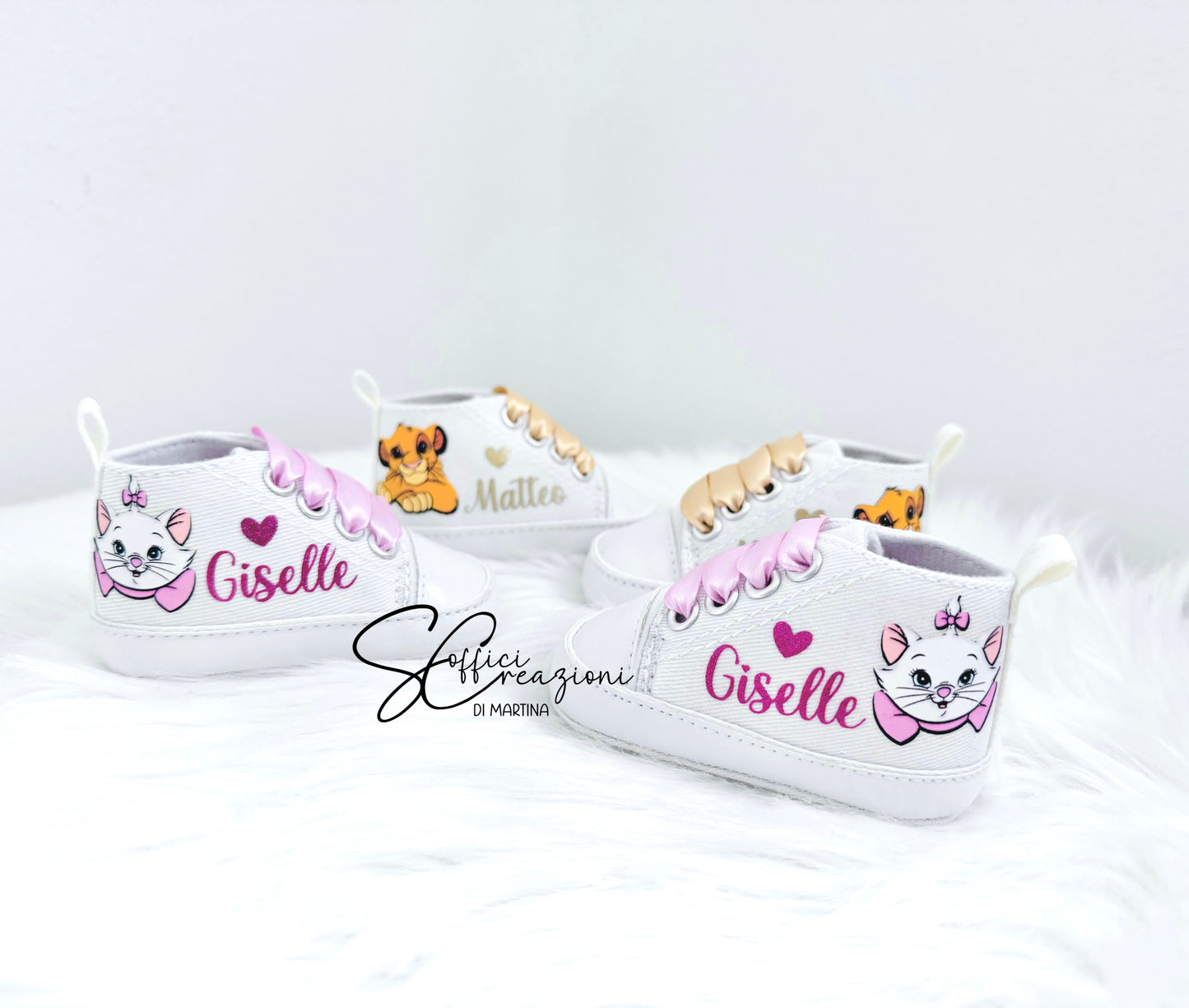Scarpe neonato personalizzate