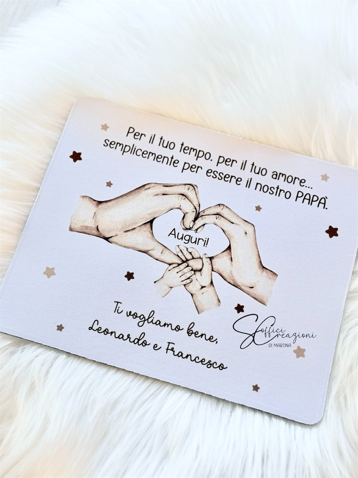 Tappetino mouse personalizzato