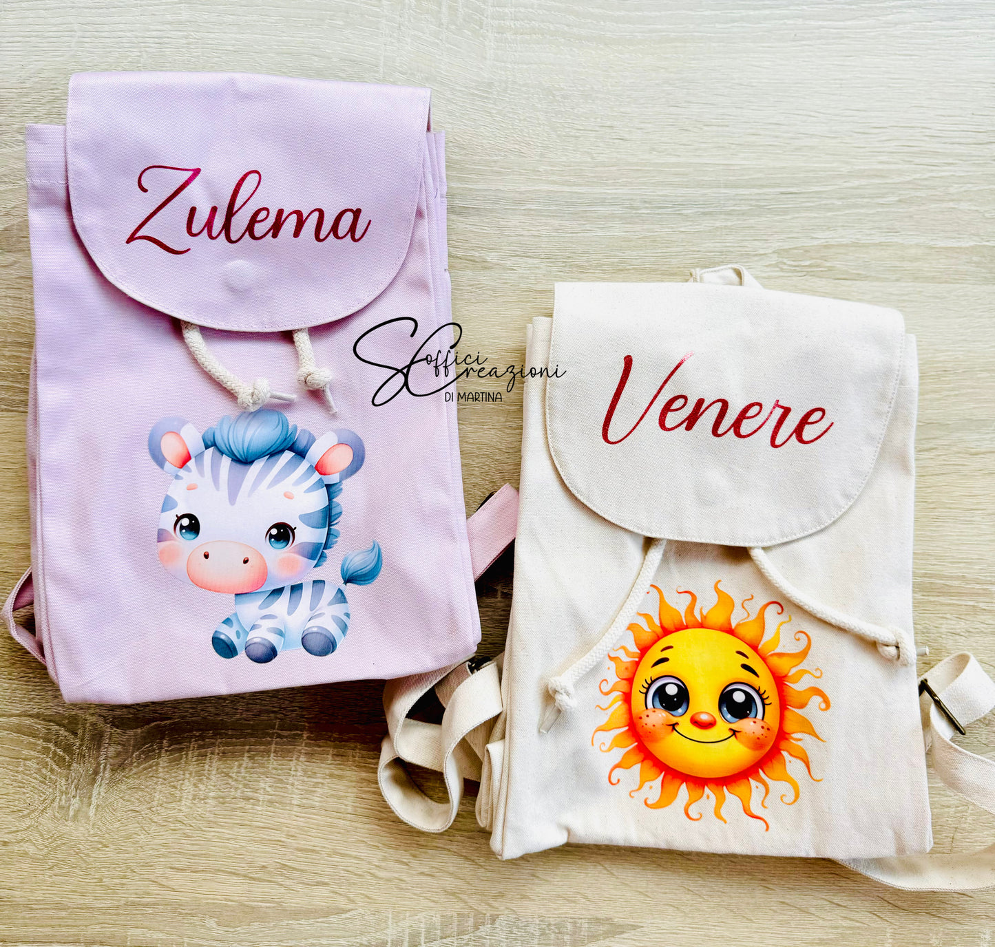 Zaino bambino/a personalizzato