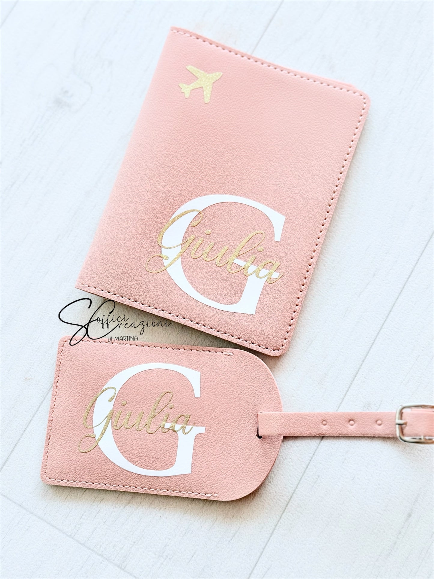 Custodia passaporto personalizzato