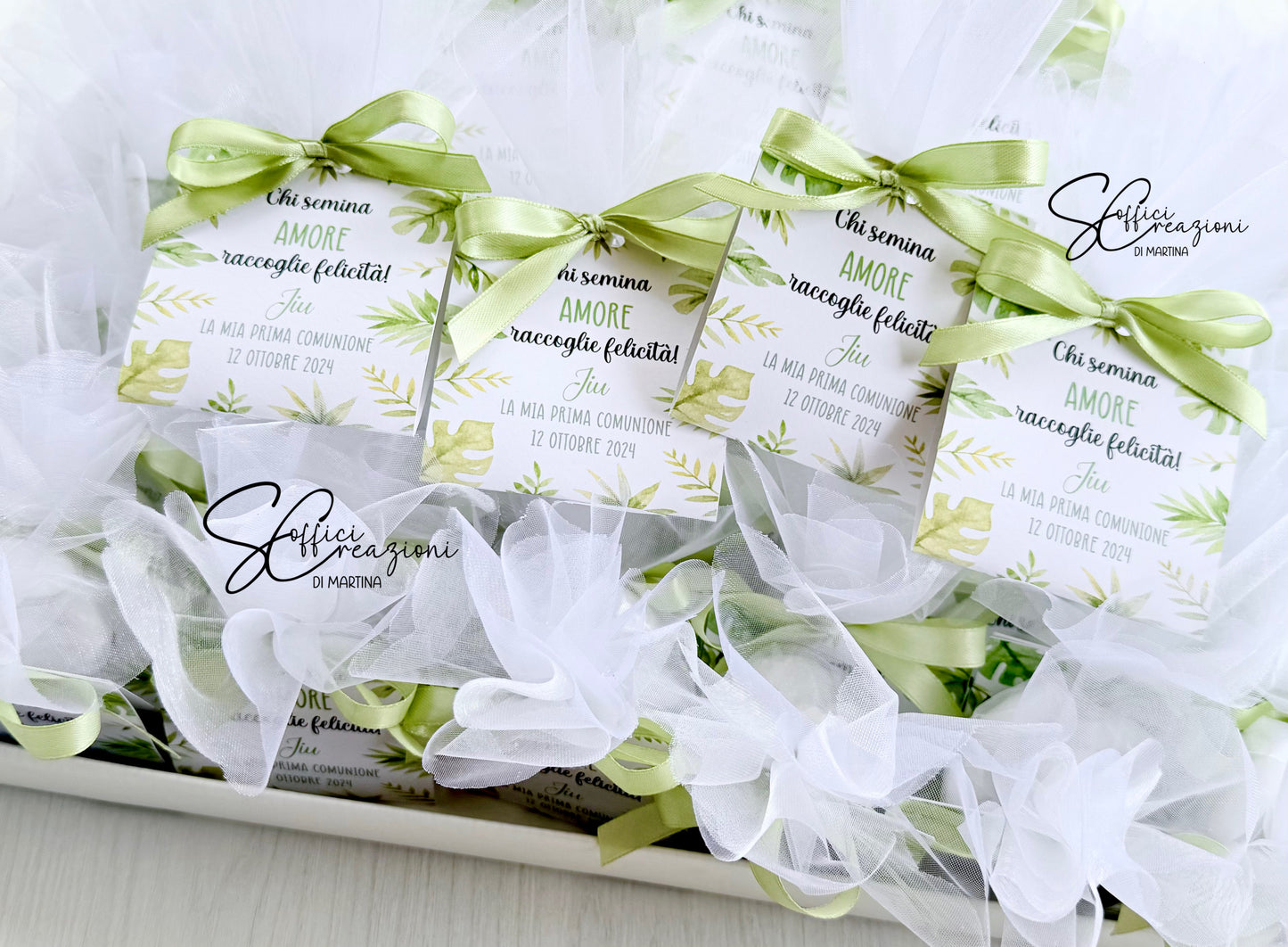 Bomboniera green sacchettino di semi piantabili