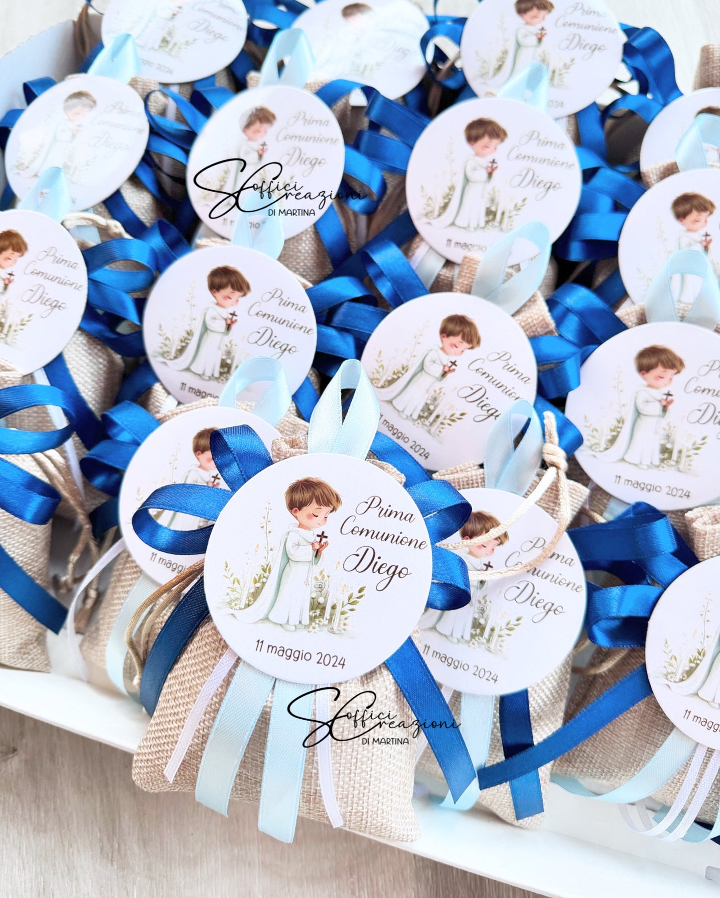 Sacchettino in juta con calamita