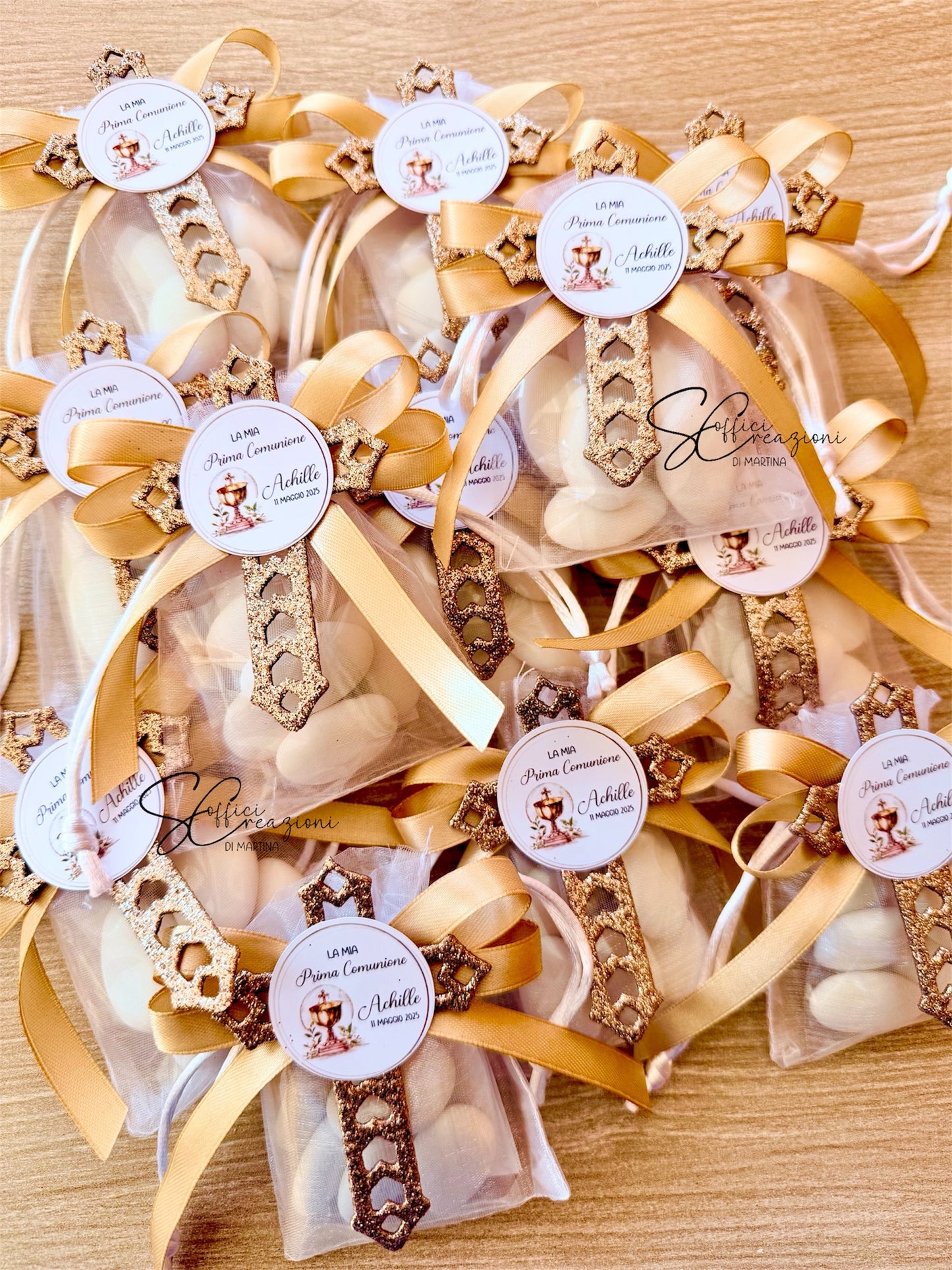Sacchettini croce comunione