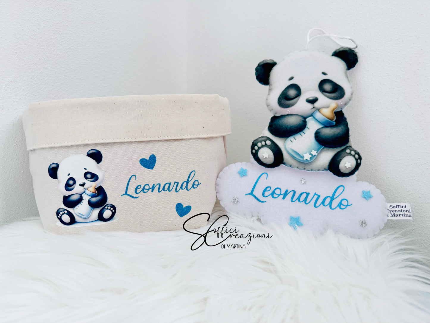 Set cesto porta pannolini e capoculla