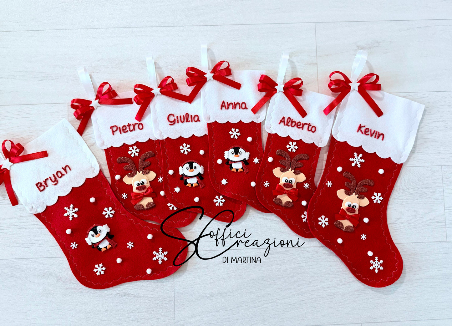 Calza Befana personalizzata