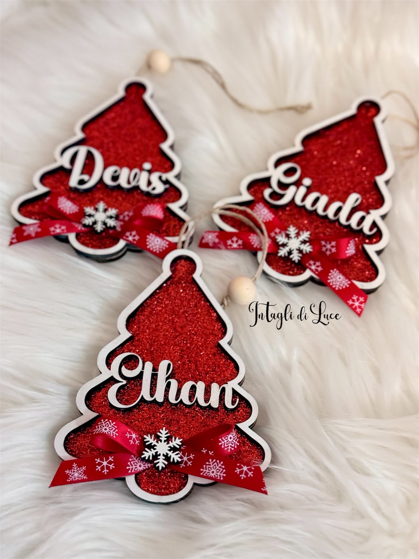 Pallina albero di Natale personalizzata