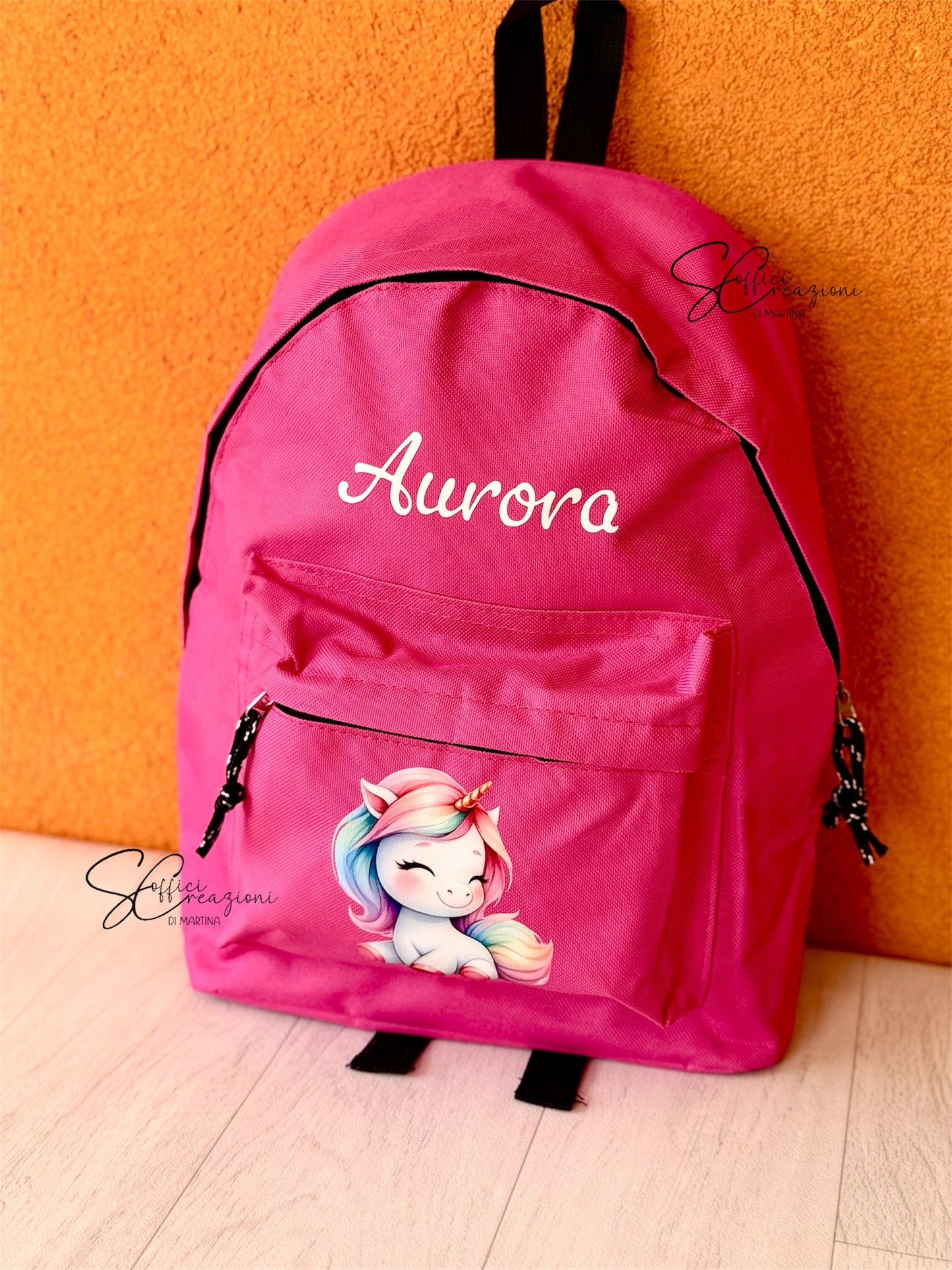 Zaino personalizzato con tasca