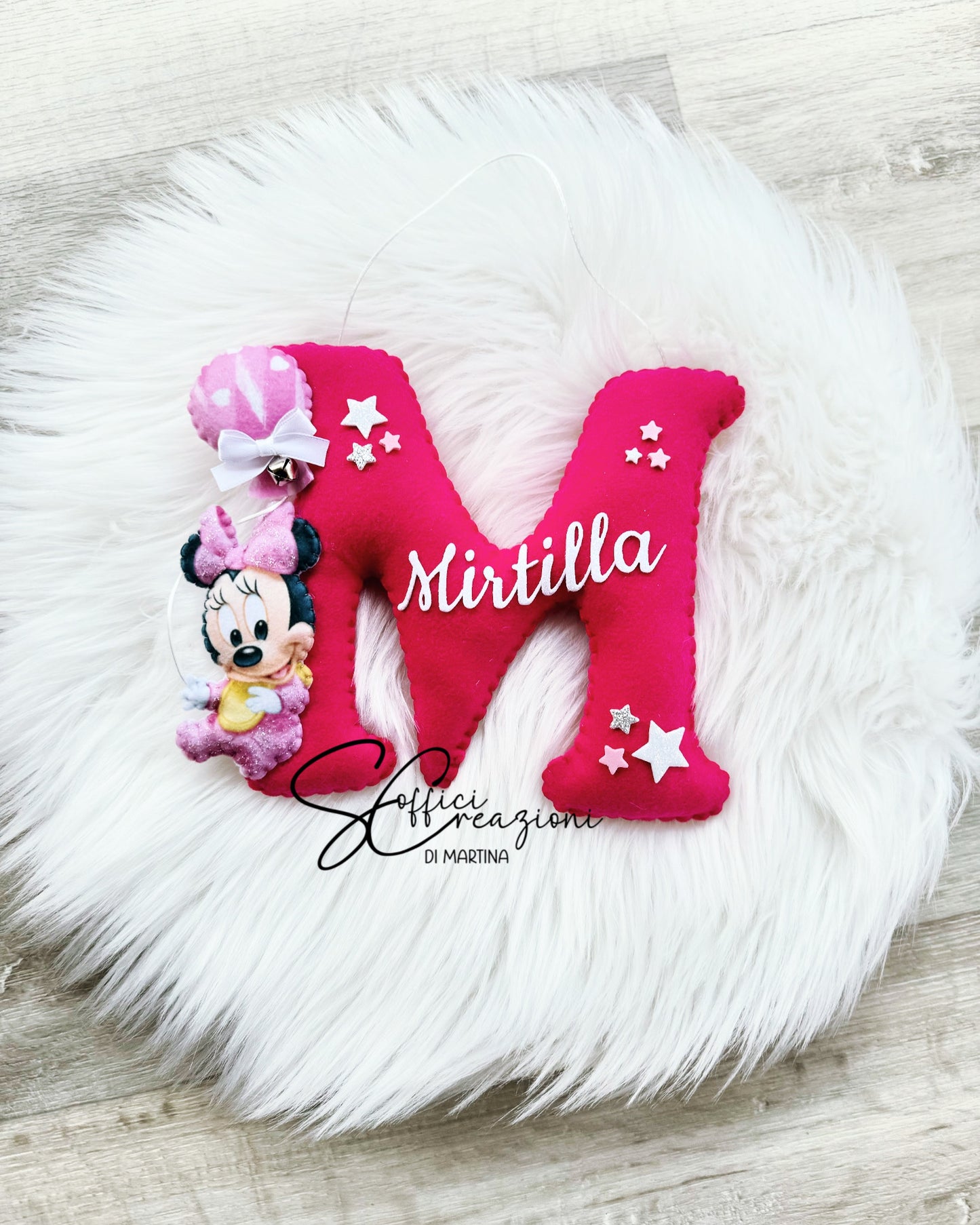 Personalized initial for bedroom