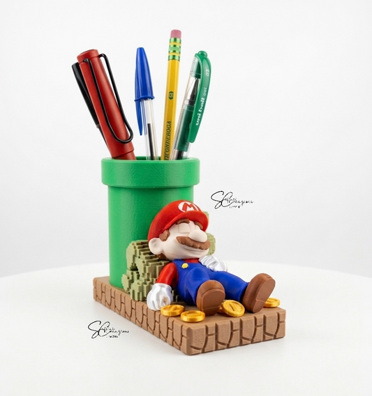 Porta penne Mario stanco