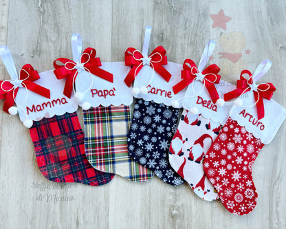 Calza Befana personalizzata