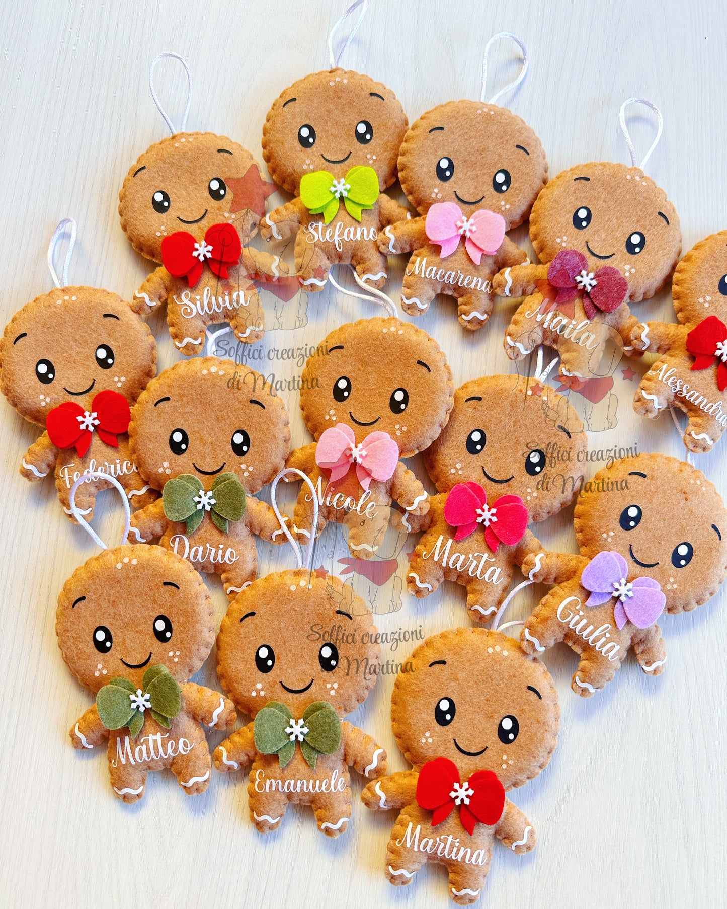 Gingerbread omino pan di zenzero personalizzato