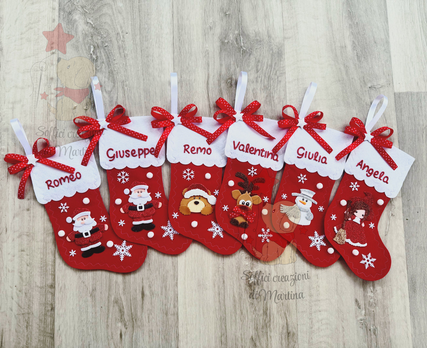 Calza Befana personalizzata