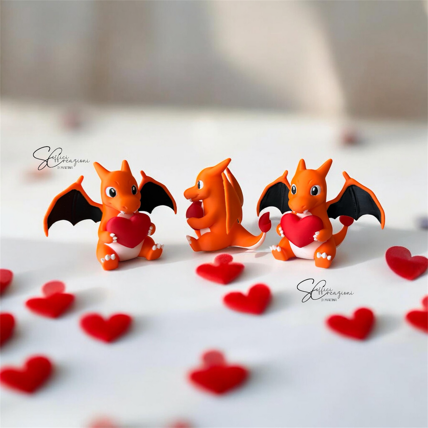 Mini draghetto charizard cuoricino