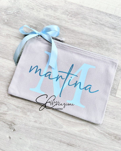 Personalized clutch bag