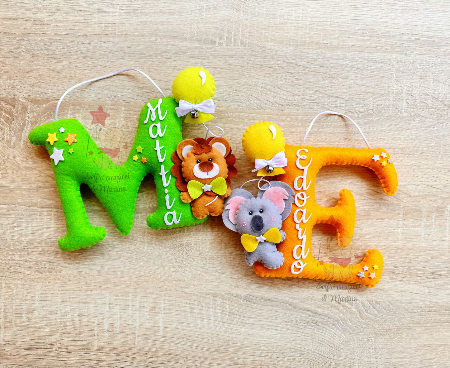 Personalized initial for bedroom
