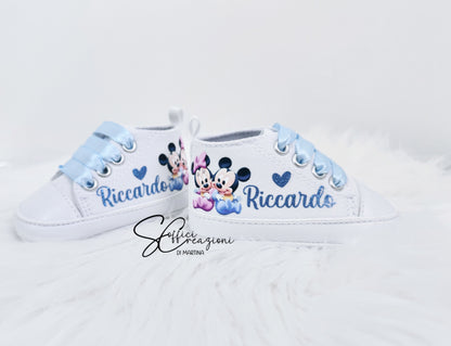 Scarpe neonato personalizzate