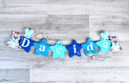 Banner cameretta con nome 