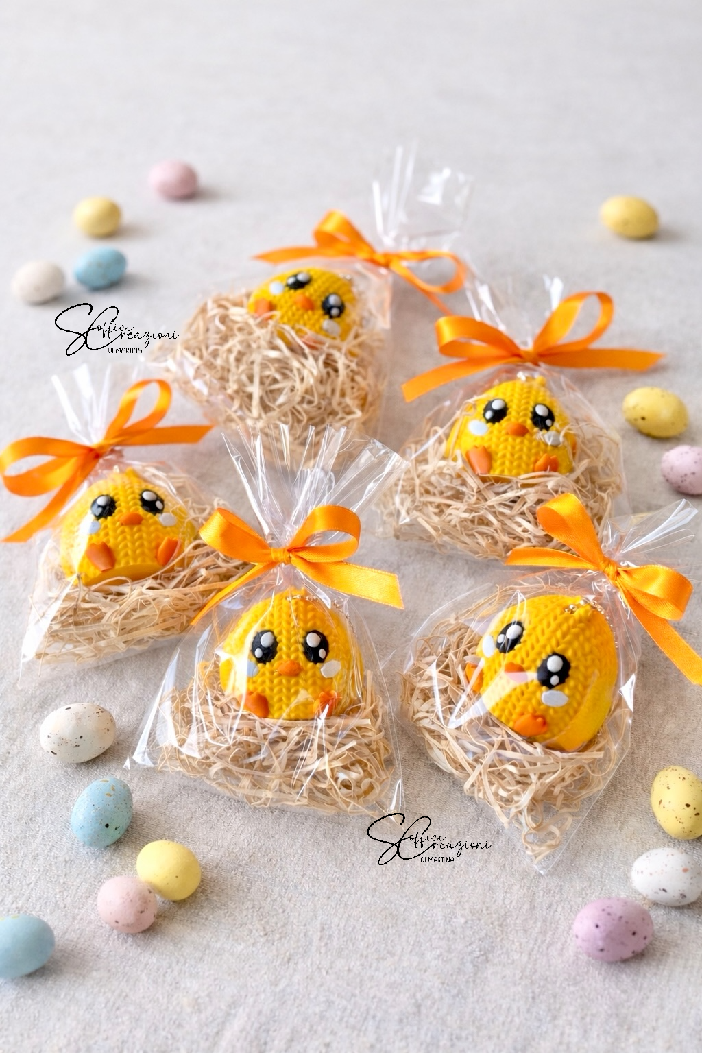Portachiavi Coniglietto-Pulcino Pasqua