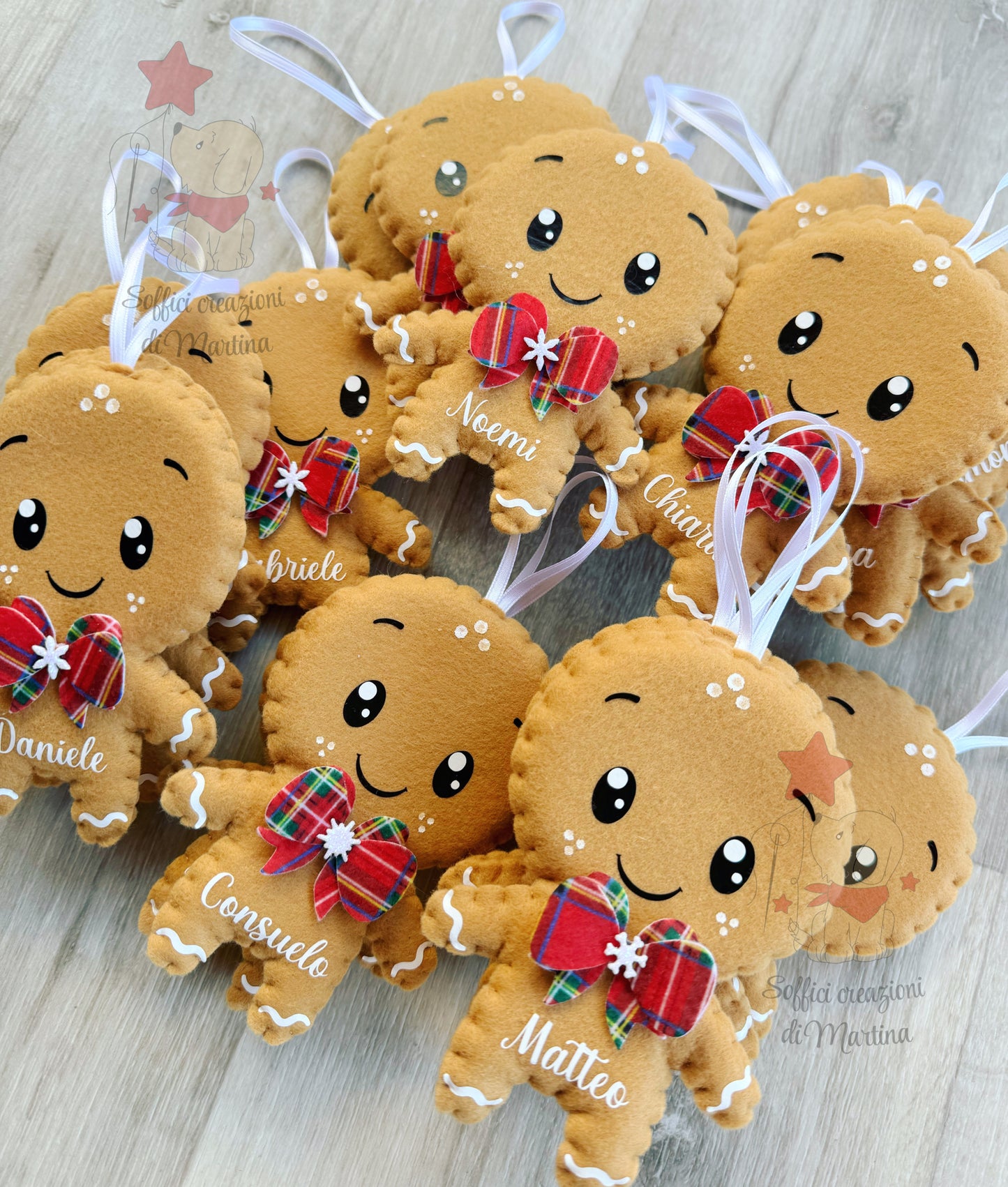 Gingerbread omino pan di zenzero personalizzato