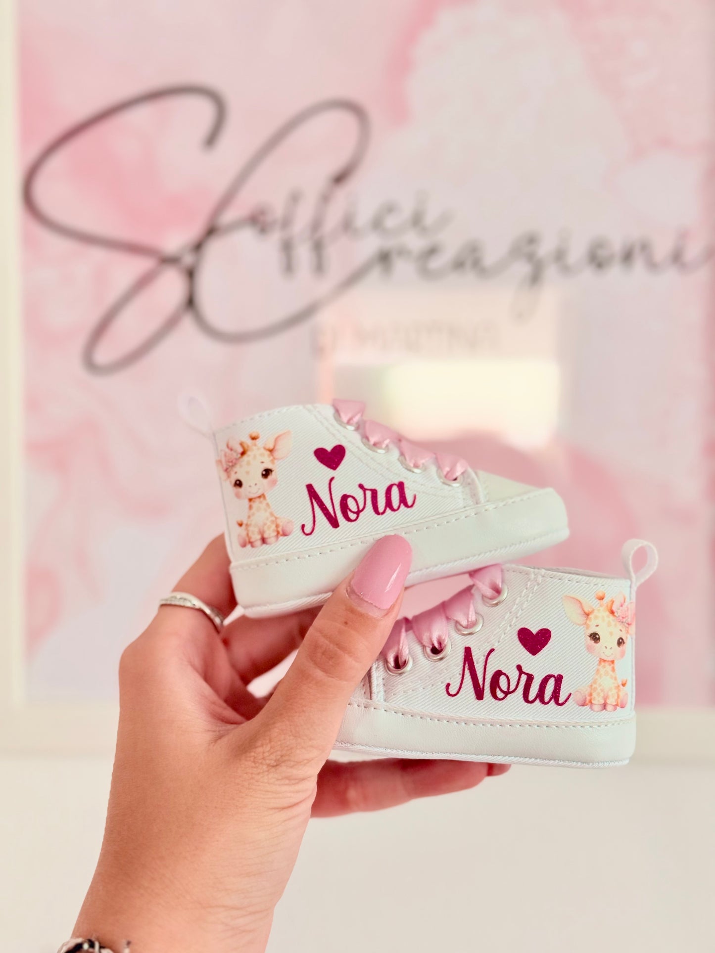 Scarpe neonato personalizzate