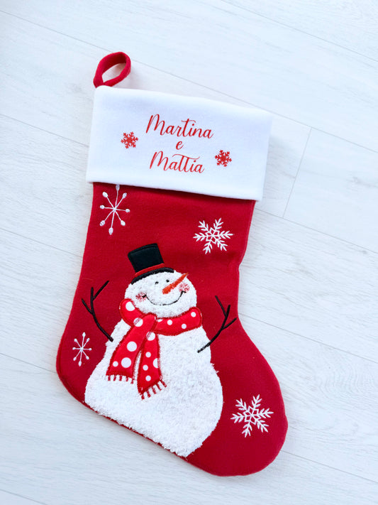 Calza befana personalizzata