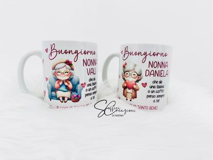 Tazza personalizzata nonni