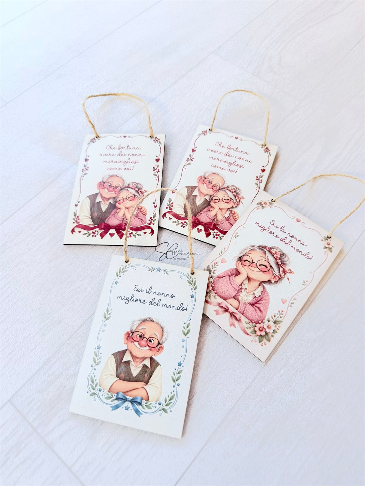 Targhetta festa dei nonni