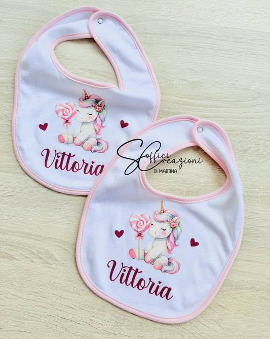 Bavaglino/bavetta personalizzato