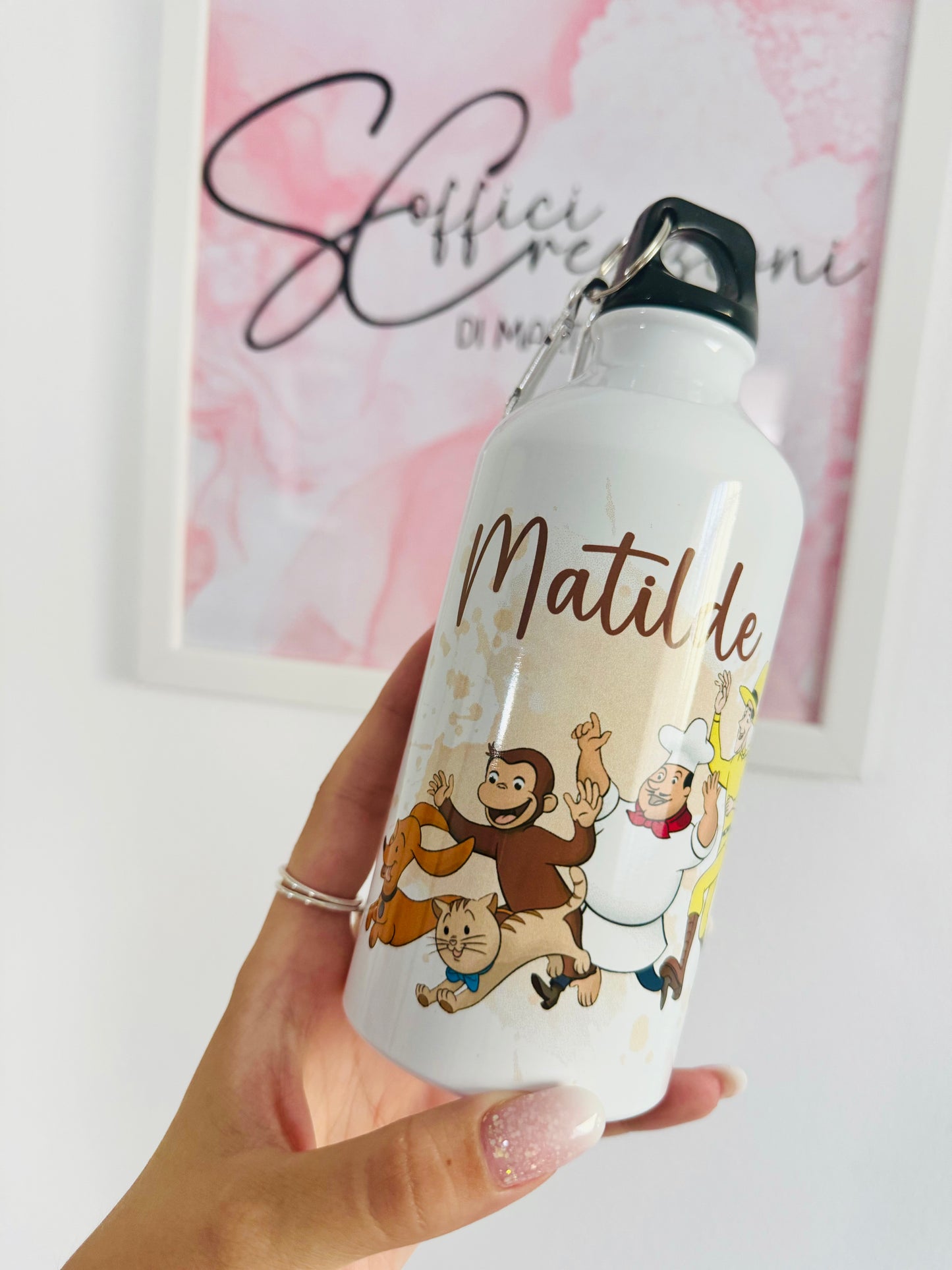 Borraccia personalizzata asilo o adulto