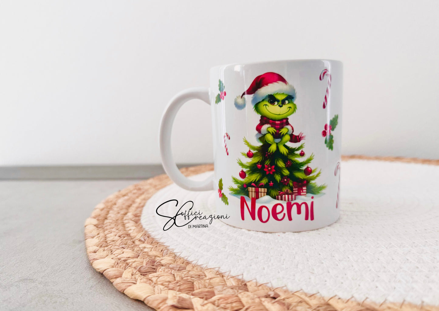 Tazza personalizzata natalizia