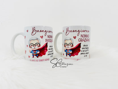 Tazza personalizzata nonni