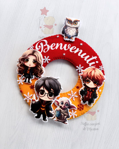 Fuoriporta con personaggi harry potter 