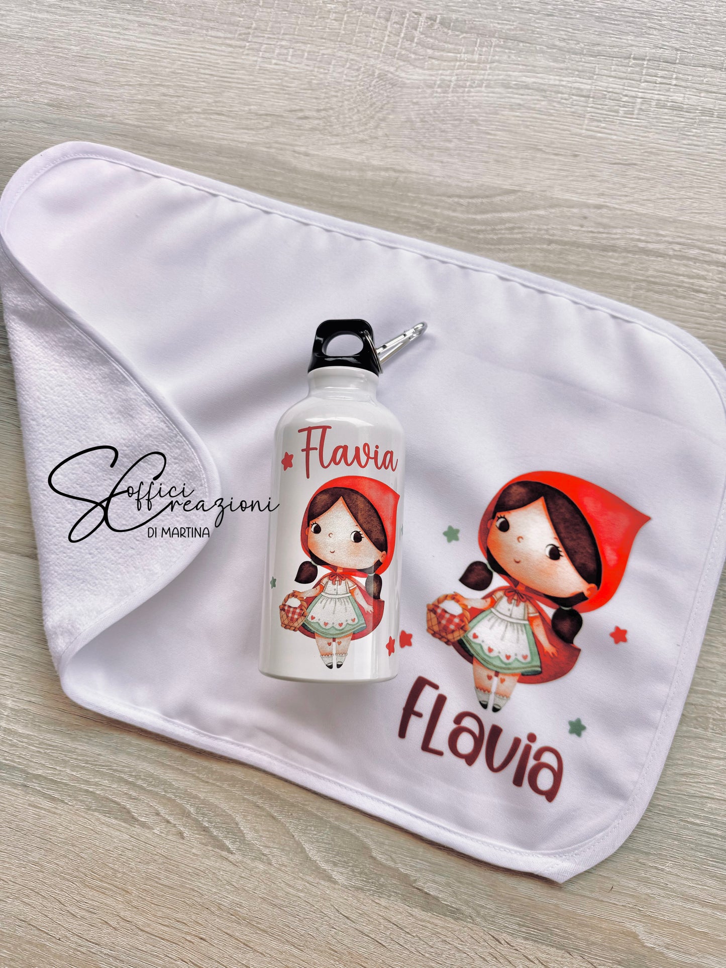 Asciugamano tovaglietta asilo