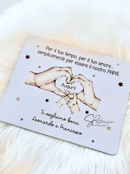 Tappetino mouse personalizzato