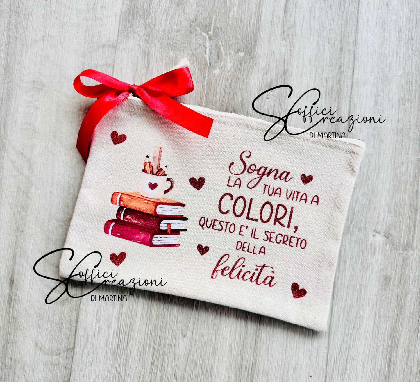 Personalized clutch bag