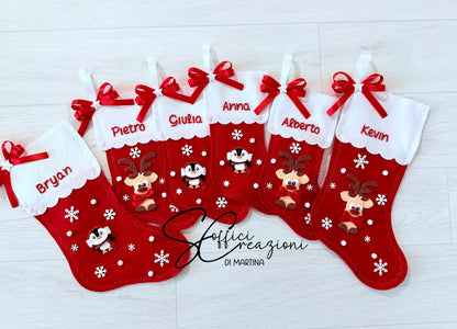 Calza Befana personalizzata